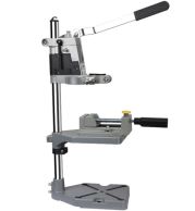Drill Stand with Drill Vice – Professional Benchtop Drill Press Station, Adjustable 80cm Height, 75mm Jaw Clamp | Steel Frame, Quick-Release Chuck Holder | UAE Precision Wood/Metal Drilling Essential 
